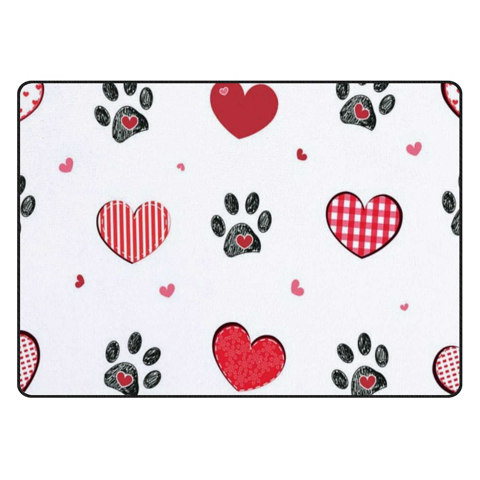 Tapis de sol en velours corail épais et anti-perte de poils pour un intérieur propre