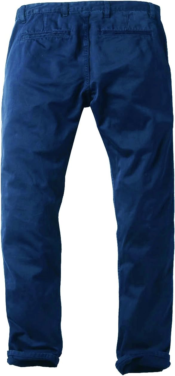 Match Mens Regular-Fit Casual Flat Front Chino Pants - Image 4