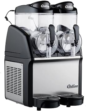 Coldline GRANITA-2N Double 2 Bowl Pourover Granita Slush Machine - 6 Gallon For Commercial Use Only