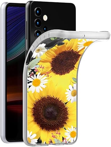 Miniatura 3 de Funda de teléfono para Galaxy A32 5G, Samsung A32 5G para niñas y mujeres, funda protectora transparente de TPU suave a prueba de golpes para