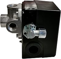 Vista 4 de XIAOWEI Interruptor de presión CW207576AV para compresor de aire Campbell Hausfeld 95/125 PSI compatible con 69JG109569R 69JF7LY2C