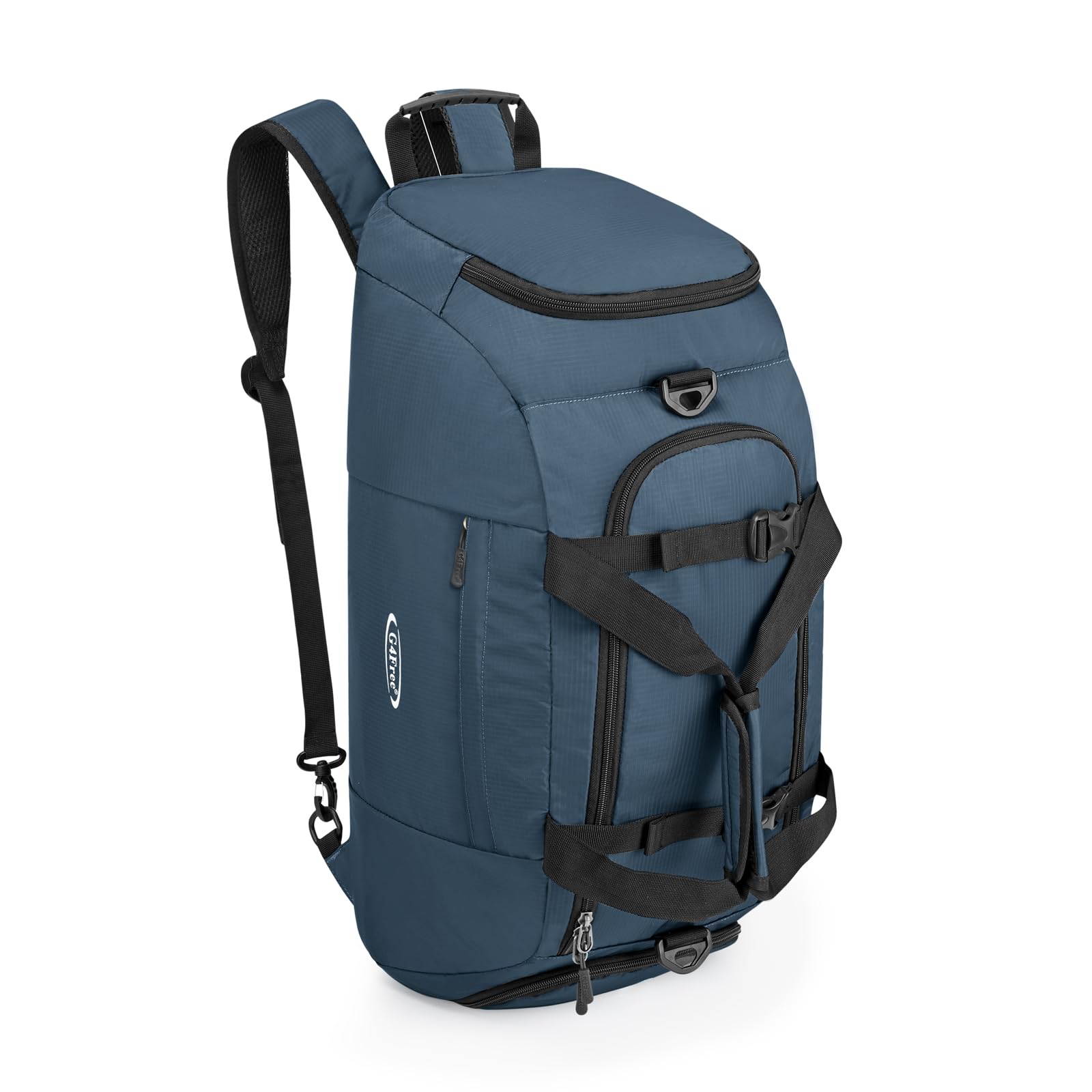 G4Free 40L 3-Way Duffle Bag Backpack Gym Bag for Men Women Sports Duffel Bag with Shoe Compartment Travel Backpack Luggage
