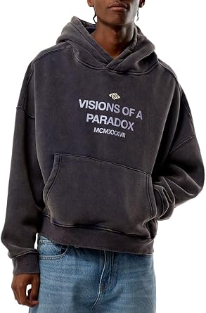 PacSun Mens Visions of Paradox Cropped Hoodie
