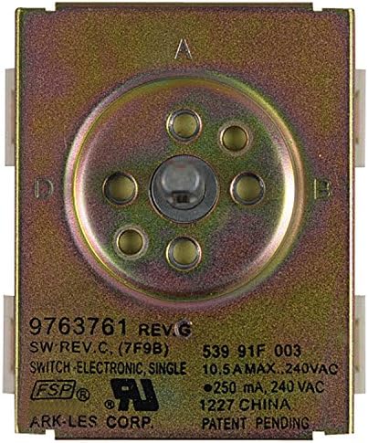 ForeverPRO WP9763761 Switch Inf for Whirlpool Range 9763761 1201947 AH1488834 EA1488834