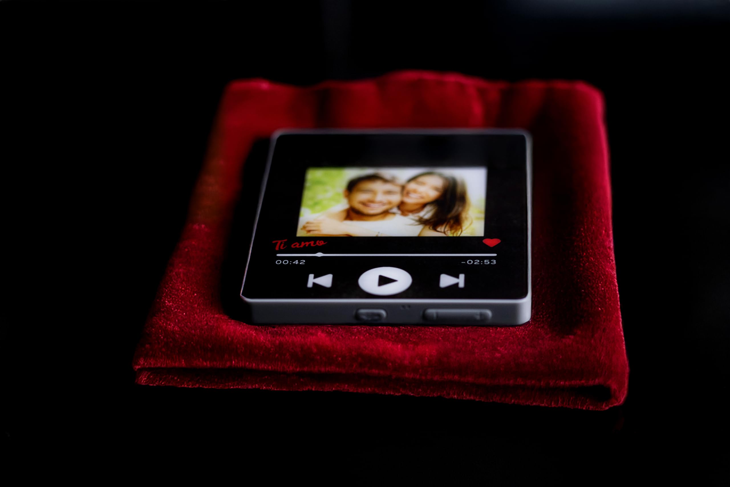 Calamita Musicale Personalizzata con Foto e Canzone anche Cassa Bluethot - Idea Regalo Festa della Mamma - San Valentino - Per Coppie - Per Innamorati - Per Papà