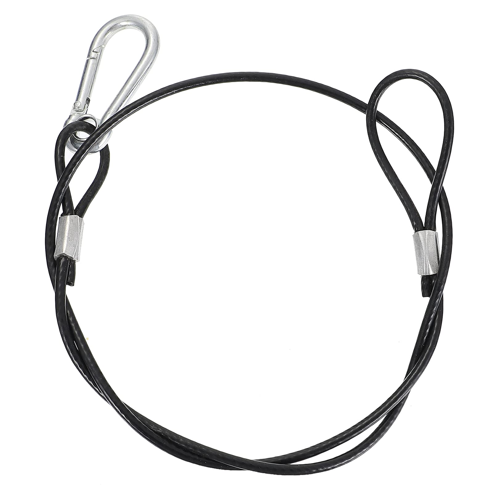 Câble acier inoxydable suspension corde de sécurité avec crochet pour cadre et lampe