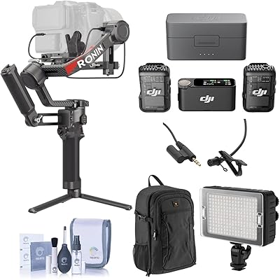 DJI RS 4 Pro Combo, Bundle with Complete Kit
