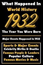 What Happened in World History 1932 The Year You Were Born: Special Gift for People Who Born In 1932 - All Important Historical Facts (Sports & Major Events, Popular Culture, Famous People...)