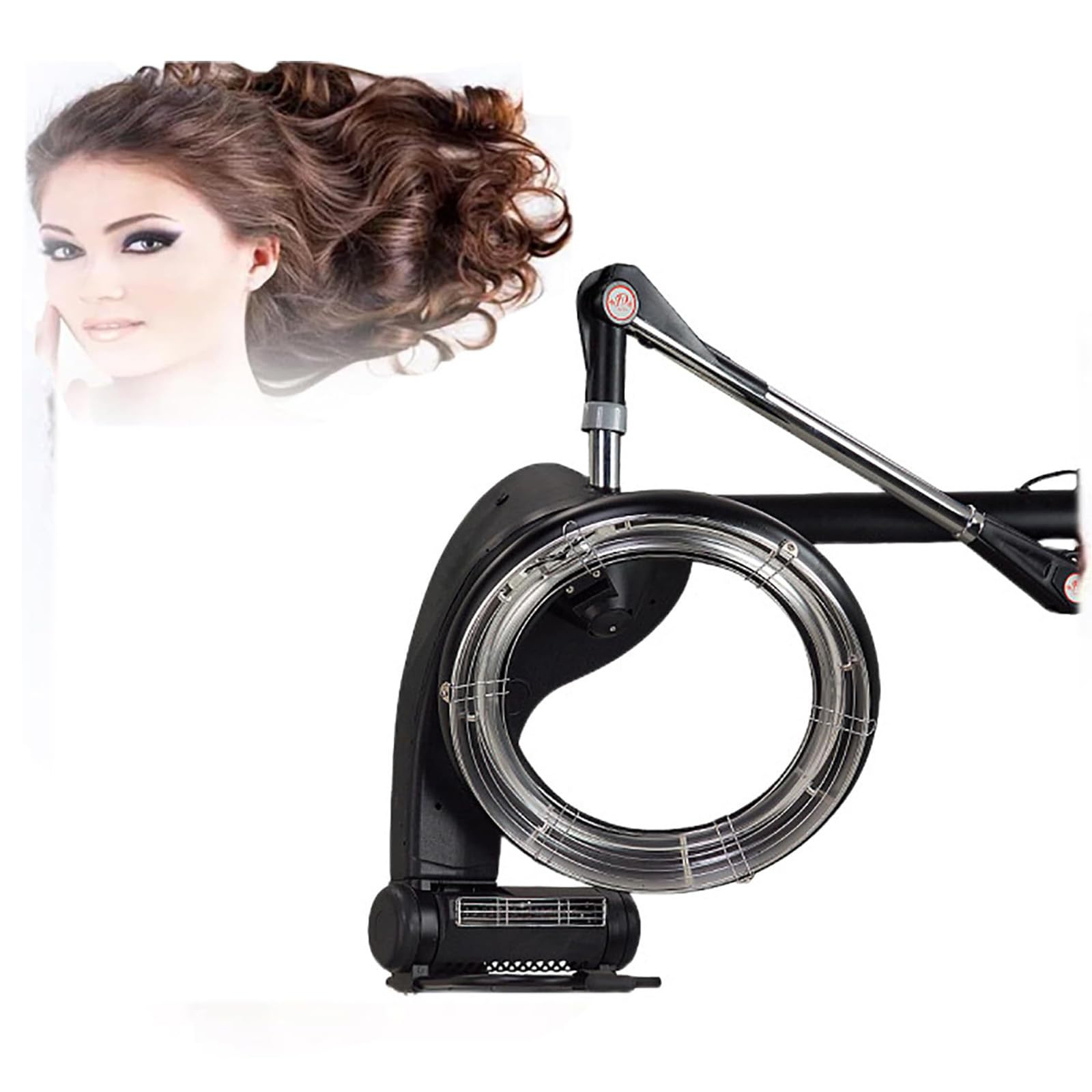 Salon Orbital Hair Dryer Digital Control Wall Mounted Hair Dryer Hair Color Processor Hair Dryer Accelerator with Wall