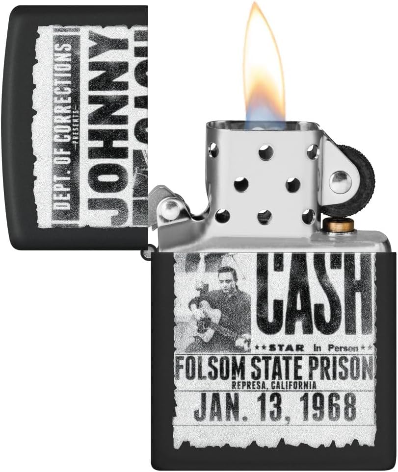 Encendedor Zippo personalizado negro mate con grabado miniatura 4