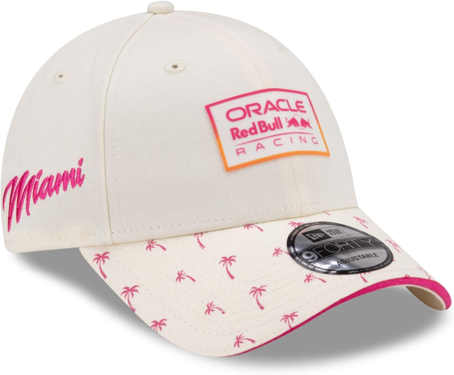 New Era New Red Bull Racing F1 Era 9Forty 2024 Special Edition Miami GP Team Hat Beige, 7 3/8