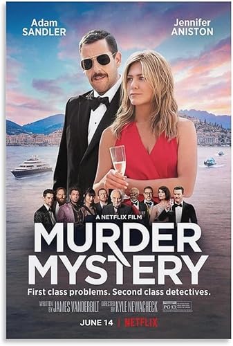 Pósteres de Murder Mystery, Stills, película en lienzo para decoración de pared, decoración de habitación, decoración de dormitorio, regalos