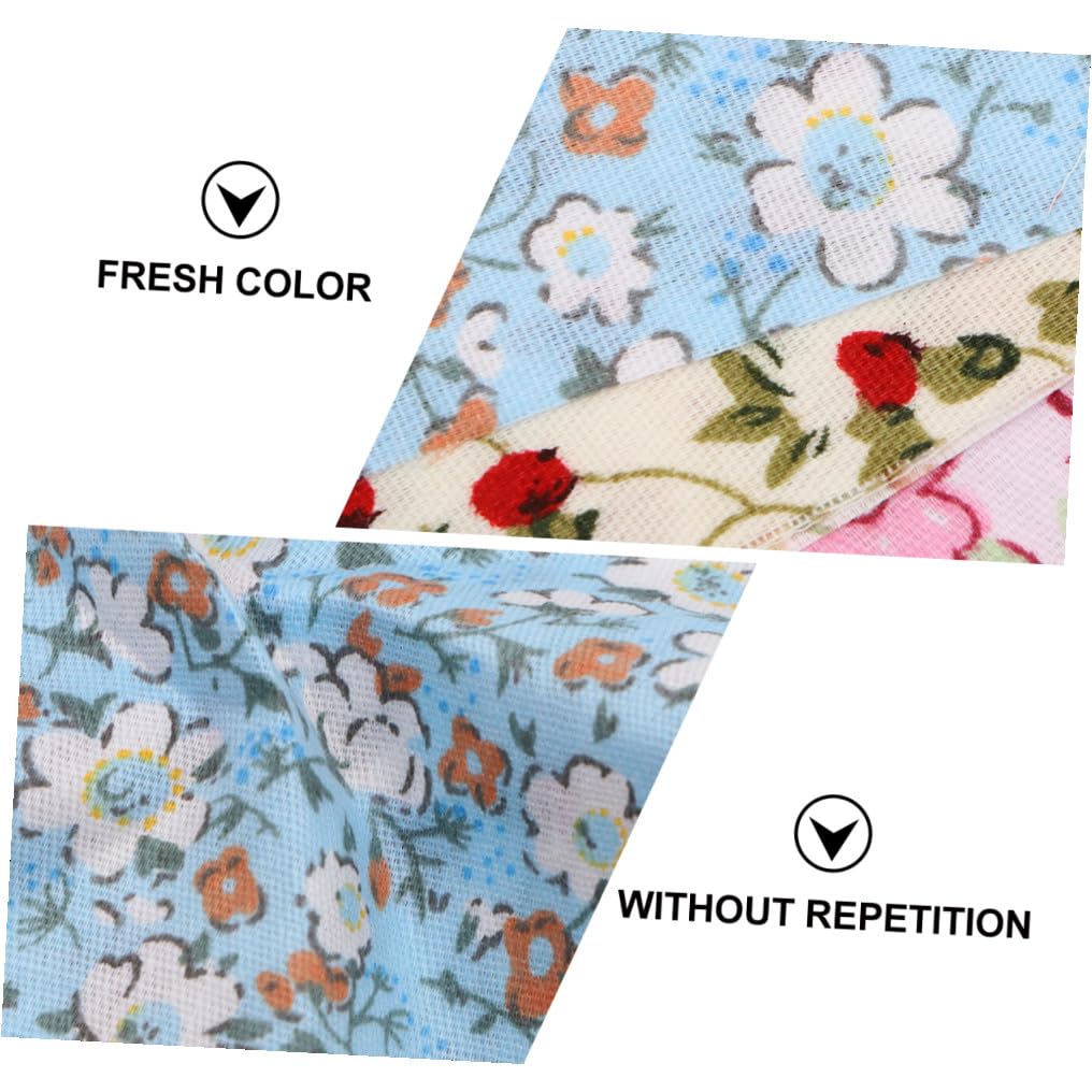 STOBOK 150pezzi Cotone Per Patchwork Materiale Per Cucito Creativo Morbido e Comodo Per Decorazioni e Artigianato