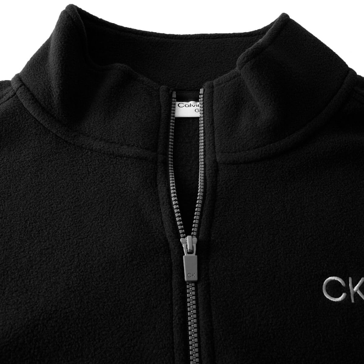 Calvin Klein Maglione da Golf Elasticizzato con 1/2 Zip Uomo 2026 Polar Fleece