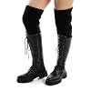Xo Style Boot Socks Cuffs Winter Short Crochet Knit Leg Warmers Boot Socks Topper Cuffs