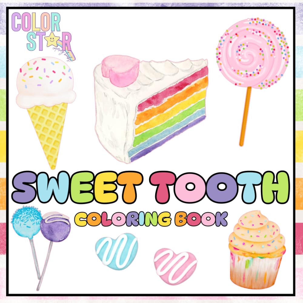 Sweet Tooth Coloring Book