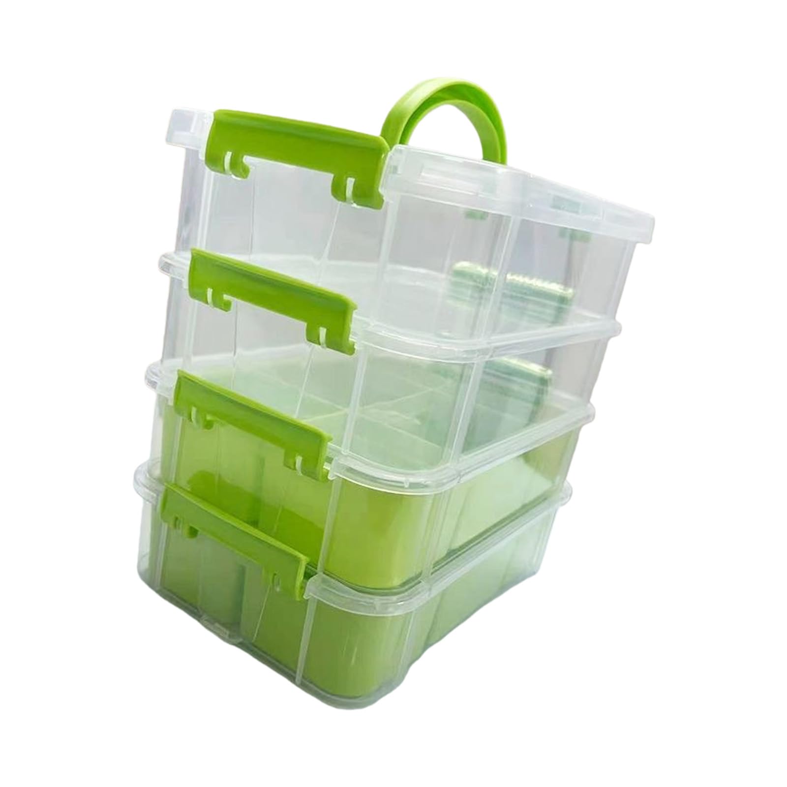 Boîte en polypropylène transparente pour organiser les jouets et petits objets
