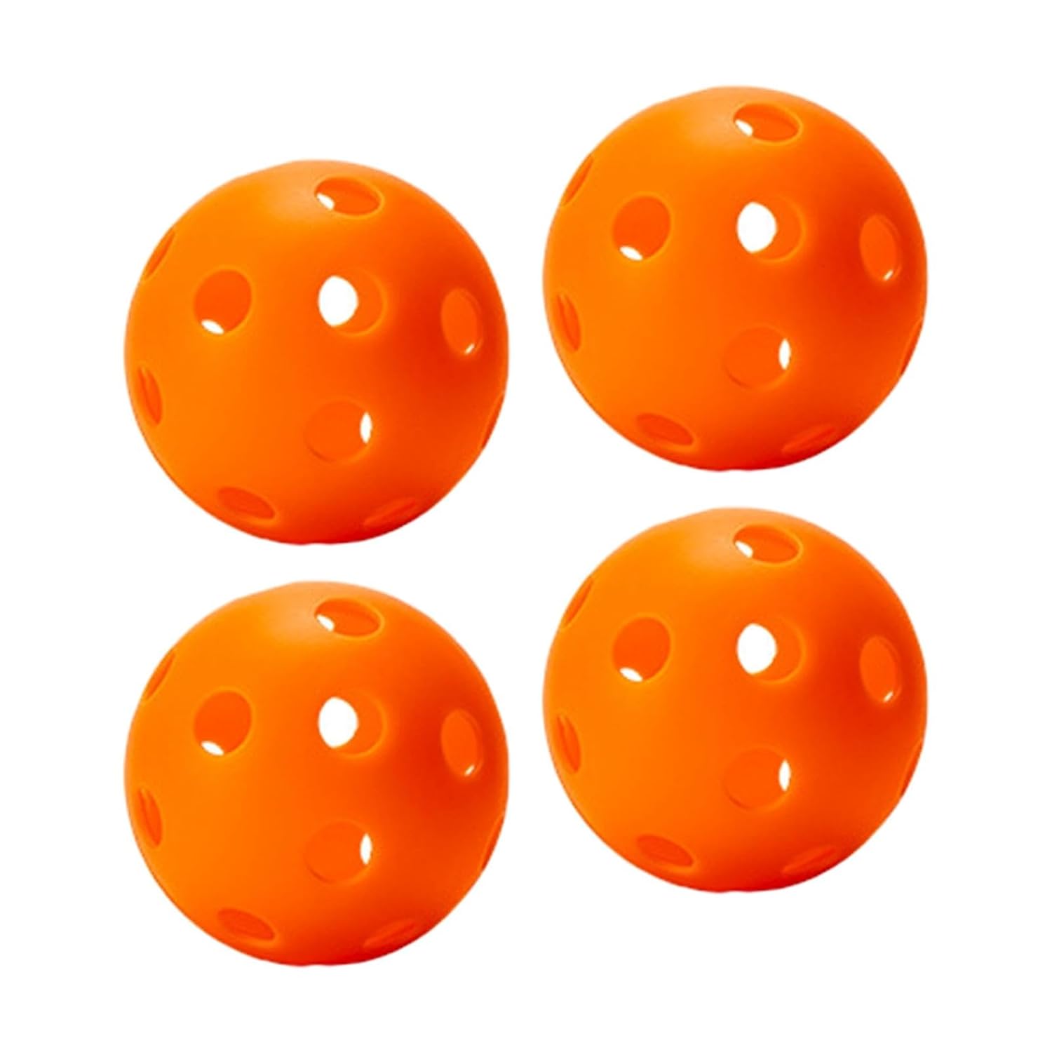 Fashion My Day Indoor Pickleball Balls 26 Holes Hard Hollow Ball for Pickleball Accessories Orange 4pcs - Review, Price and Buying Guide
