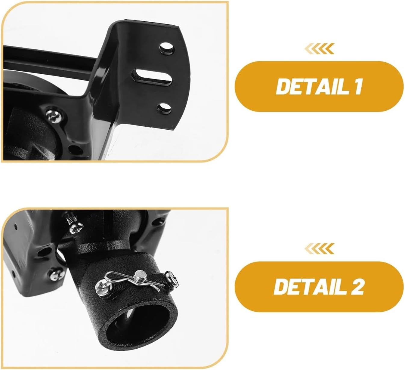 Ceiling Fan Mounting Bracket Ceiling Fan Mount Bracket Iron Sloped Ceiling Adapter Support Plate for Angled Vaulted Ceilings Lighting Fixture Hardware for Hugger Fans