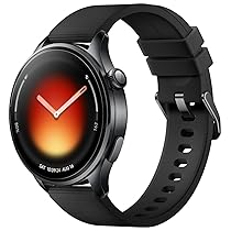 XIAOMI Watch 5 Smartwatch, Google Wear OS, NFC Pay, AI, Gemini, display AMOLED da 1,54”, durata della batteria di 6 giorni, GPS fitness tracker, controllo gestuale, Bluetooth da 47 mm, Nero