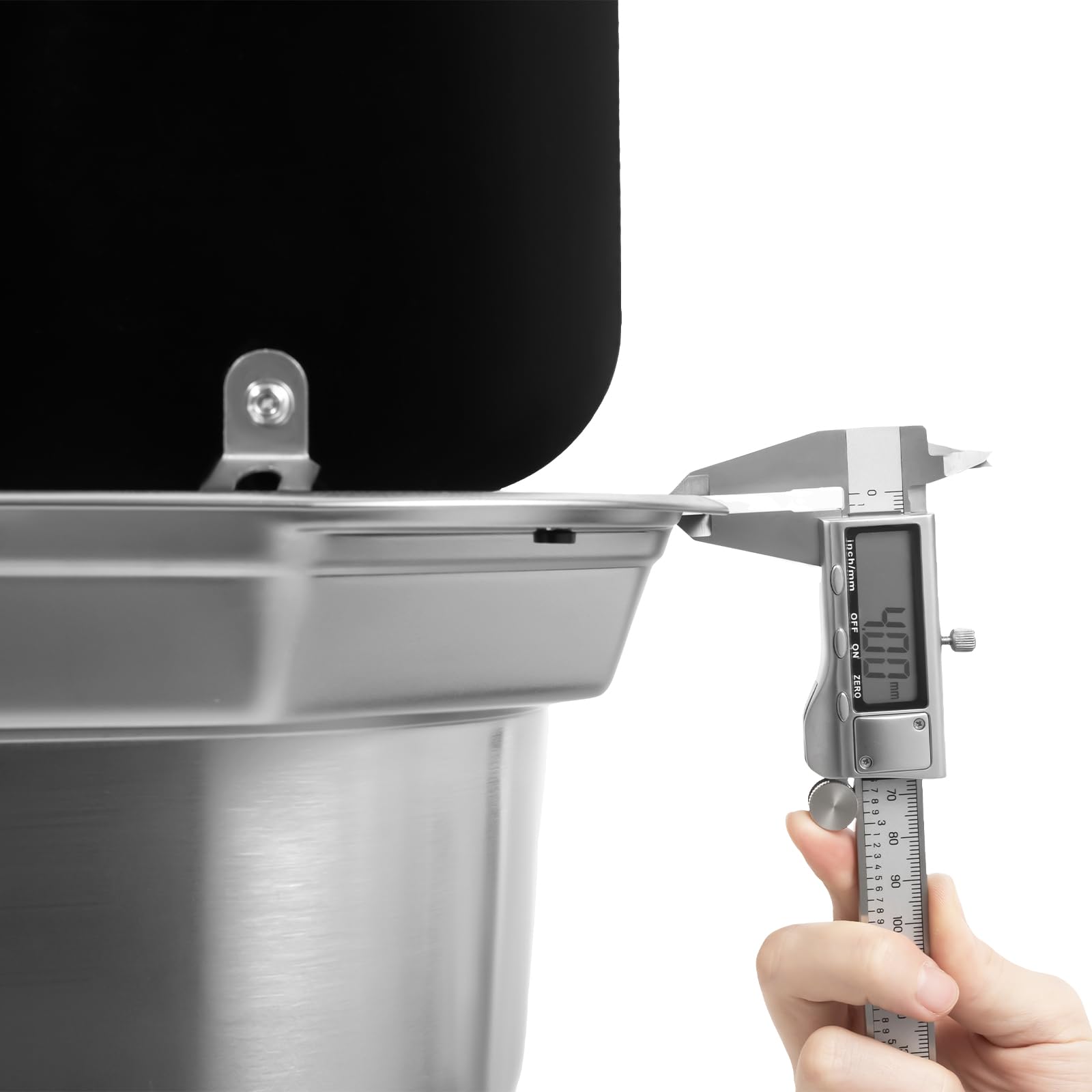 Lavabo de mano RV, 41 x 36,5 x 16 cm, de acero inoxidable, lavabo de un solo cuenco, RV, para camping, fregadero de caravana con grifo para cocinas pequeñas, bares, hoteles