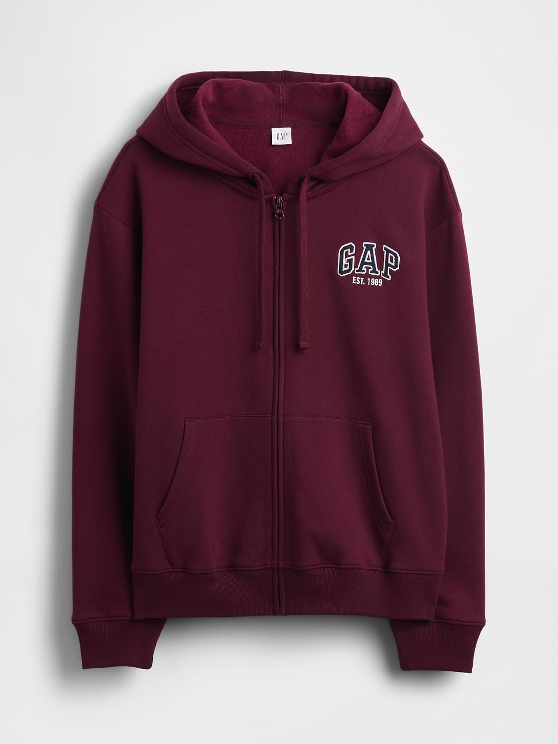 GAP Women's Est. 1969 Hooded Logo Full Zip