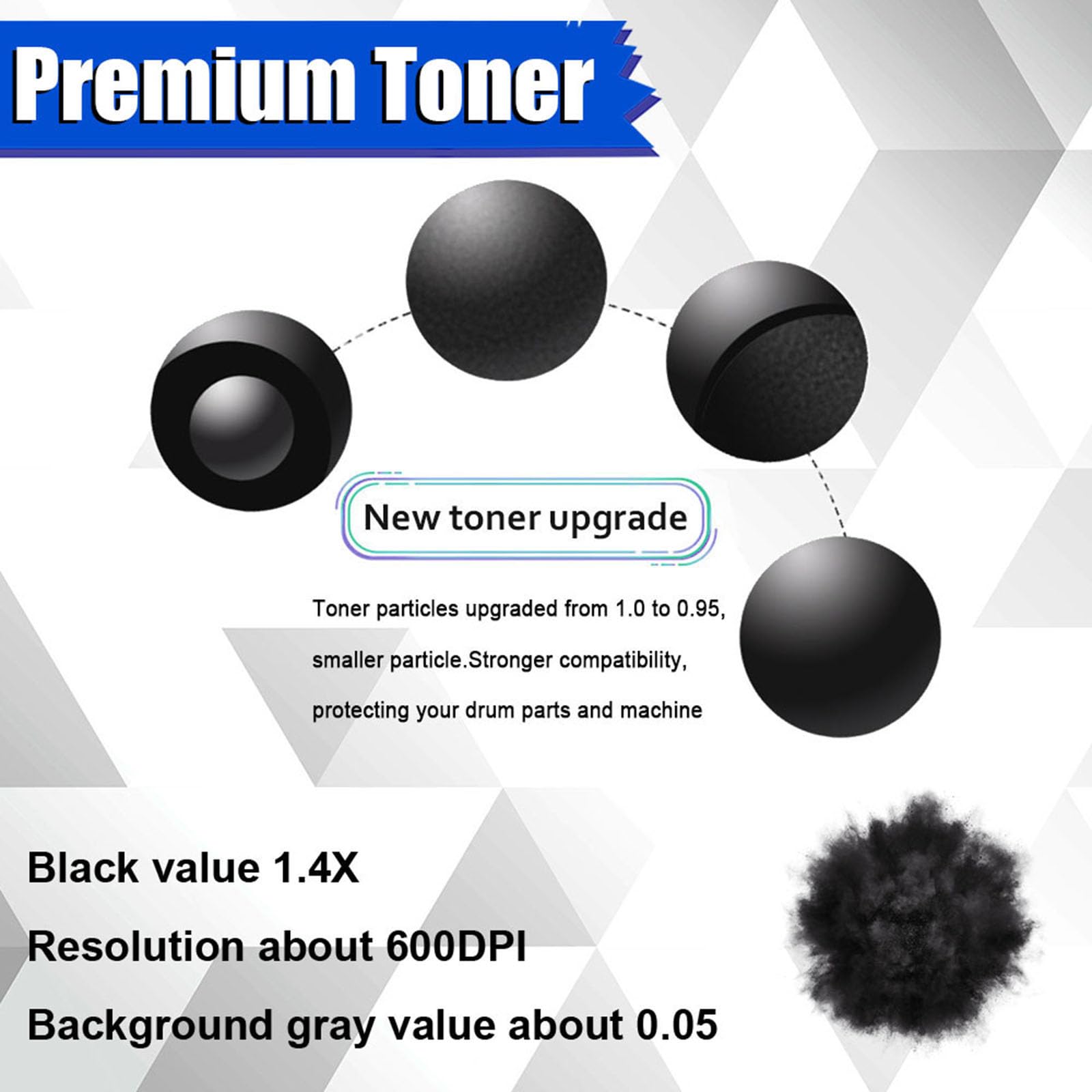 Cartucho de tóner M28-M31 (con Chip), Cartucho de Tinta Negra Compatible con impresoras HP LaserJet Pro M15w, M15a, MFP, M28w, MFP, M28a, MFP y M31w para Bancos y escuelas,Black-2PCS