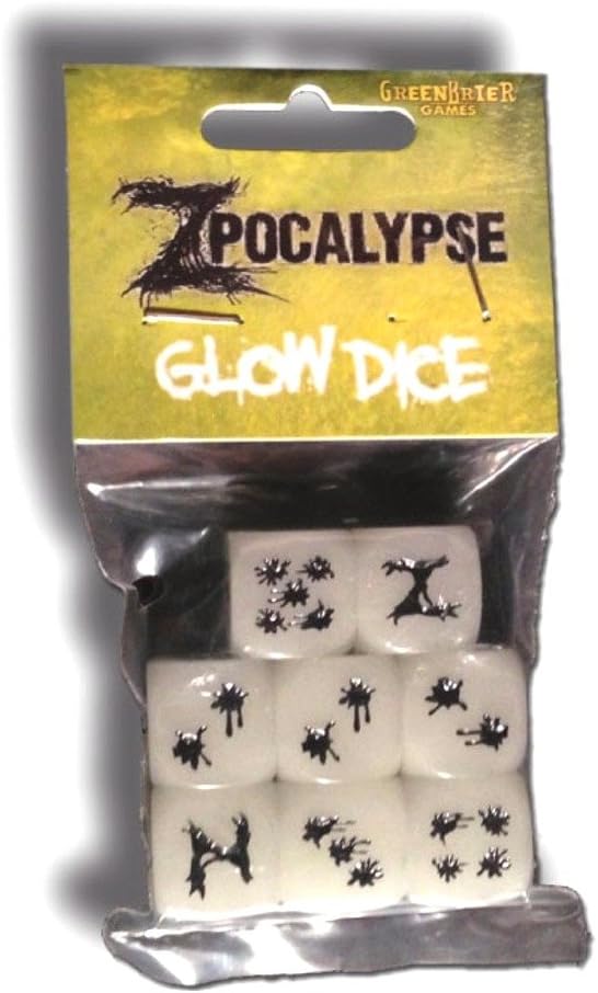 GreenBrier Games Zpocalypse: Glow Dice