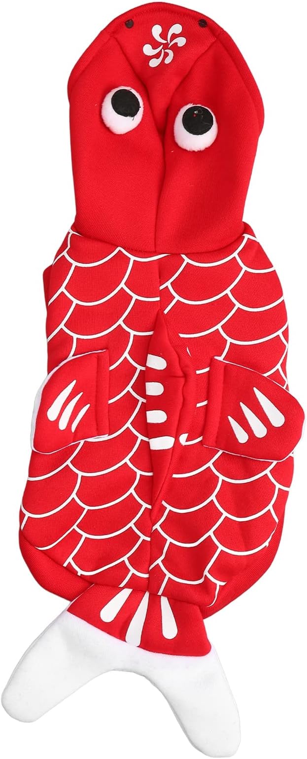 Disfraz de perro Goldfish, talla L, ZJchao miniatura 8