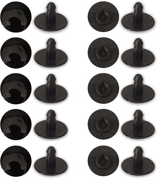 VMAXTANKS Croc Replacement Rivets, 10pcs Clog Garden Shoe