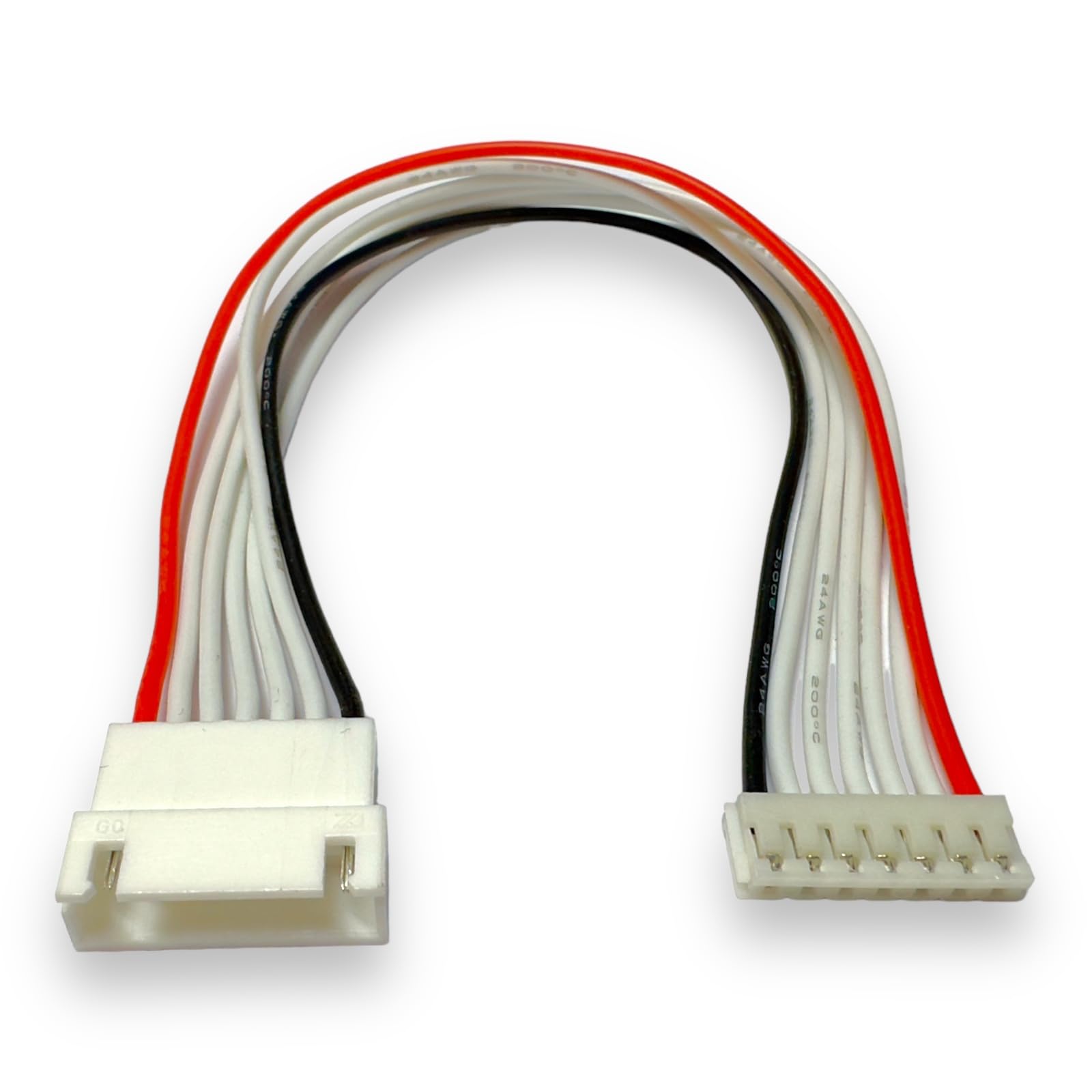 VUNIVERSUM 1x Stück Premium Balancerkabel JST-XH auf EH 6S 7Pin 20cm Lipo Akku Balancer Verlängerung Ladekabel XH Stecker auf EH Buchse 24AWG Silikonkabel Adapterkabel Modellbau