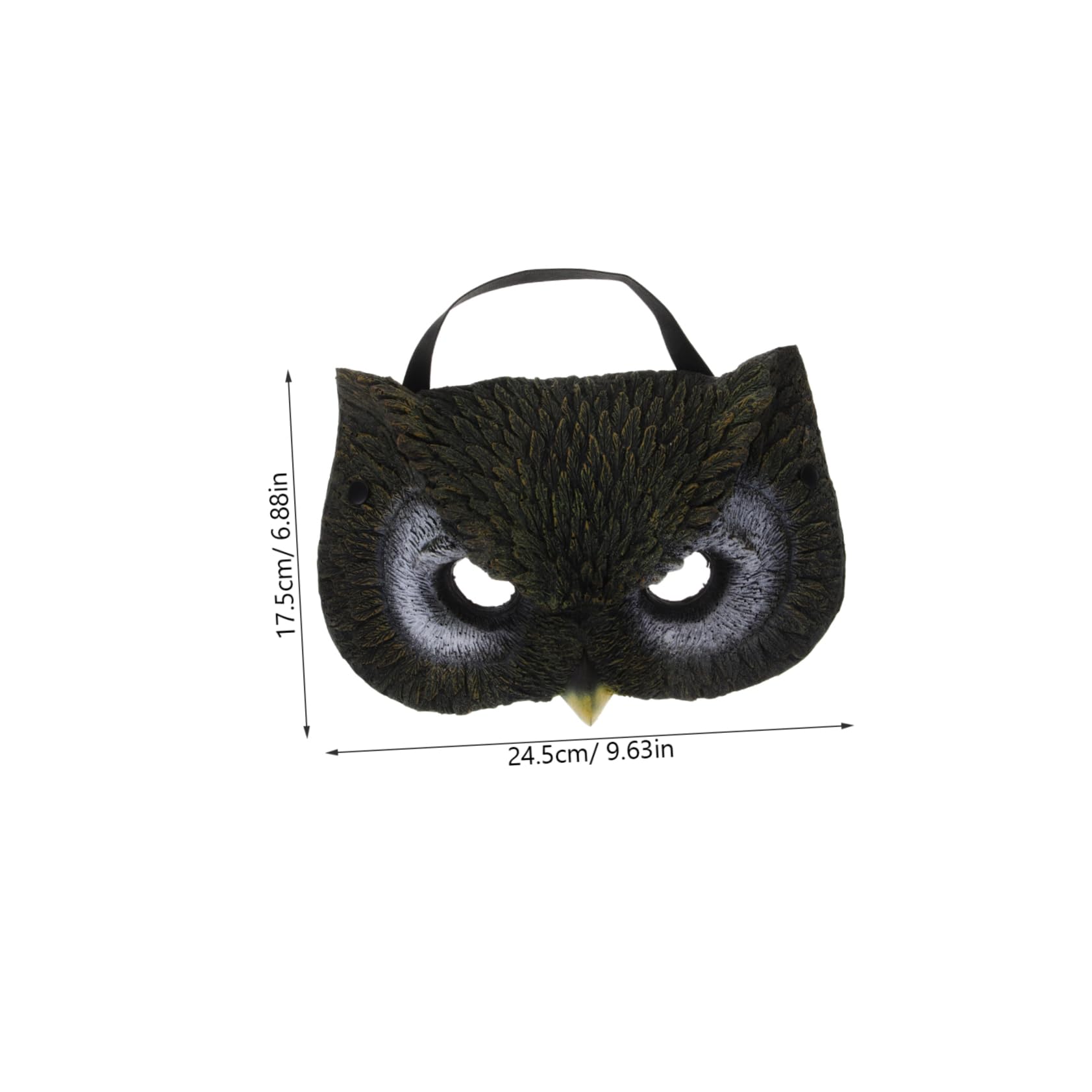 TINEASUR Owl Mask for Women Masquerade Party Mask Halloween Carnival Costume Accessory