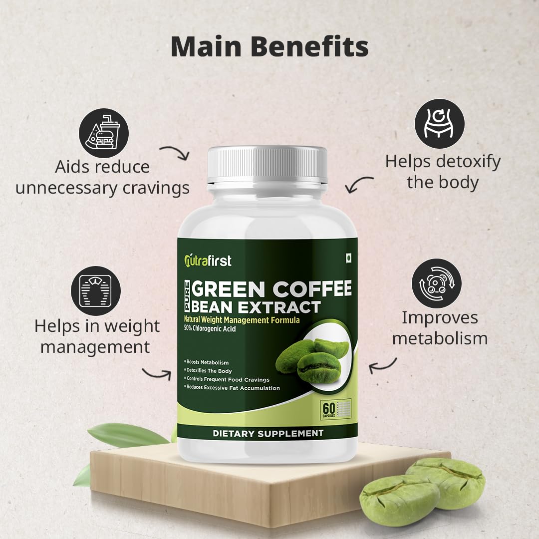 Buy Now Nutrafirst Green Coffee Bean Extract Capsules (60 Caps) | 50... 1 Buy Now Nutrafirst Green Coffee Bean Extract Capsules (60 Caps) | 50...