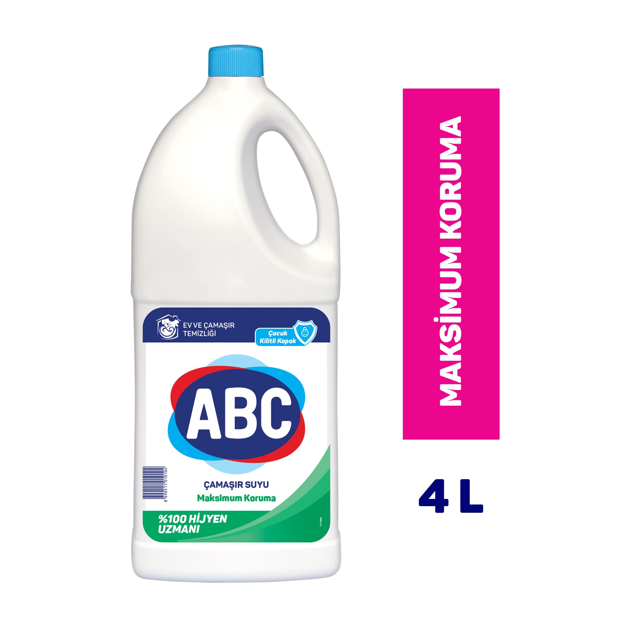 ABC DETERJAN Çamaşır Suyu Maksimum Koruma 4 L