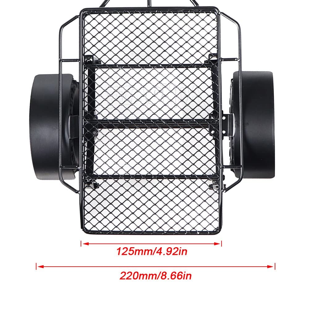 【Części zabawki zdalnego sterowania】 RC Car Metal Hitch Mount Trailer Truck Hauler dla 1/10 RC Crawler Traxxas TRX4 Axial SCX10 90046 Tamiya CC01 RC4WD D90 TF2 -Materiały przyjazne dla środowiska