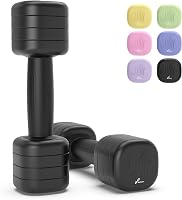 Set gantere reglabile Sportneer pentru femei, 2 bucăți, 1-2,5 kg, 4 în 1, pentru antrenament de forță și fitness acasă 1