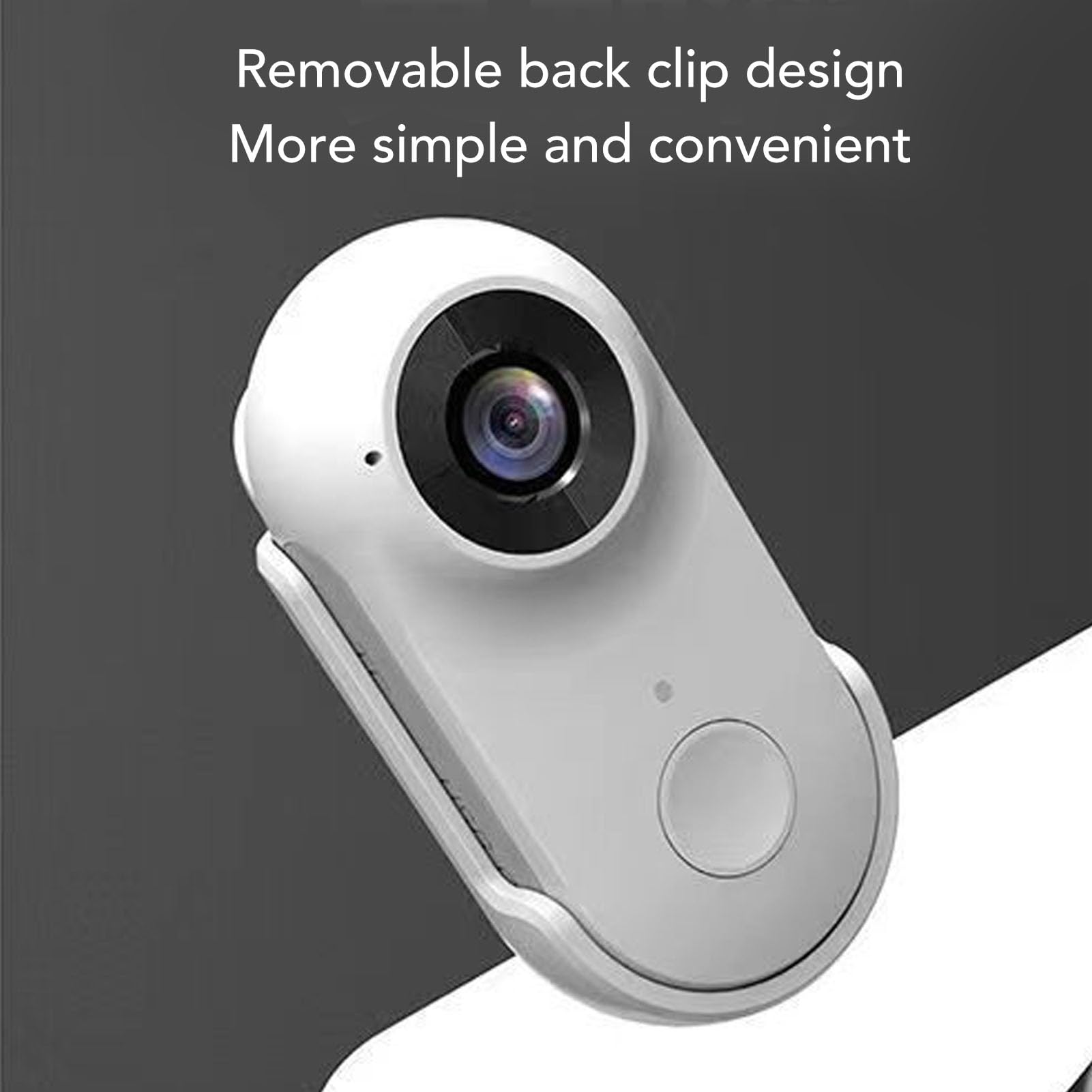 Caméra Collier pour Animaux pour Chats,4K HD