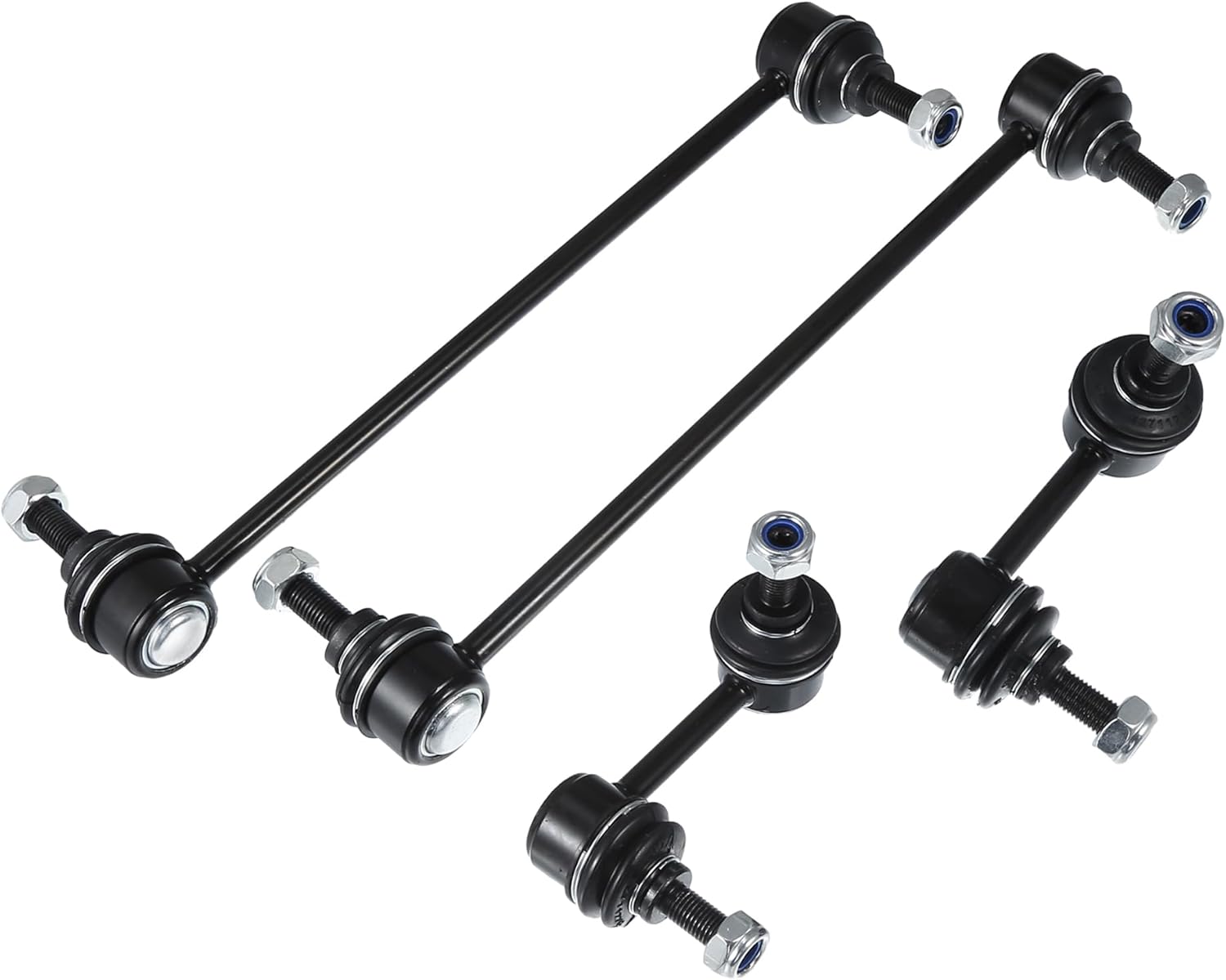 X AUTOHAUX 4 Pcs Front Rear Sway Bar Links for Chrysler Sebring 2007-2008 for Dodge Avenger 2008 for Dodge Caliber 2007-2009 Stabilizer Sway Bar Link