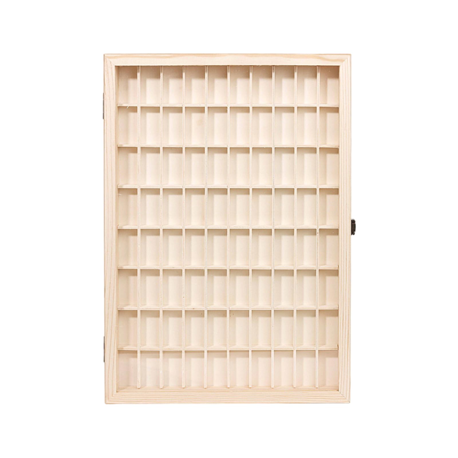 Boîte de rangement en bois anti-poussière avec couvercle pour atelier