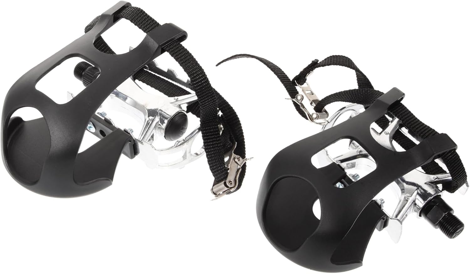 Milisten Rotating Fitness Bike Pedals Aluminum Alloy Pedal Accessories for Indoor Exercise Bikes Easy to Install Compatible