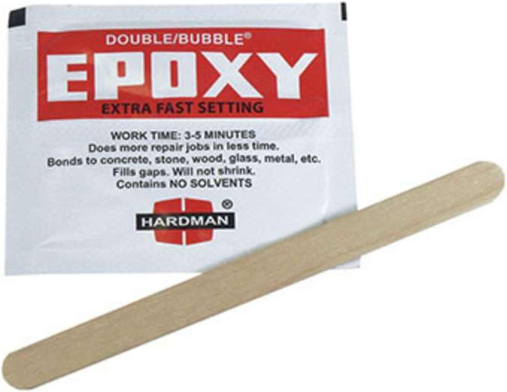 Hardman Double Bubble Red #04001 Extra Fast Setting Epoxy (3-5 Minute) 10-Pack