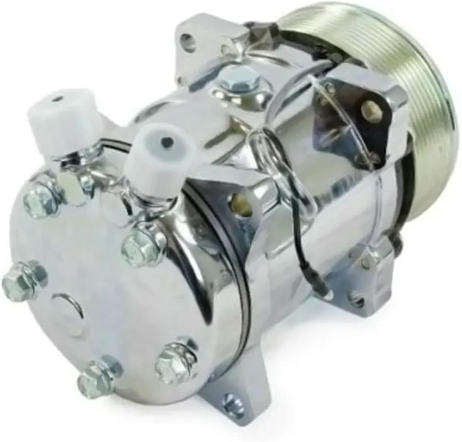Sd508 508 5H14 AC Compressor with Clutch-Replacement Air Conditioning Compressor for Caterpillar Tractor Excavator Heavy Duty Truck Air Conditioning Universal(24)