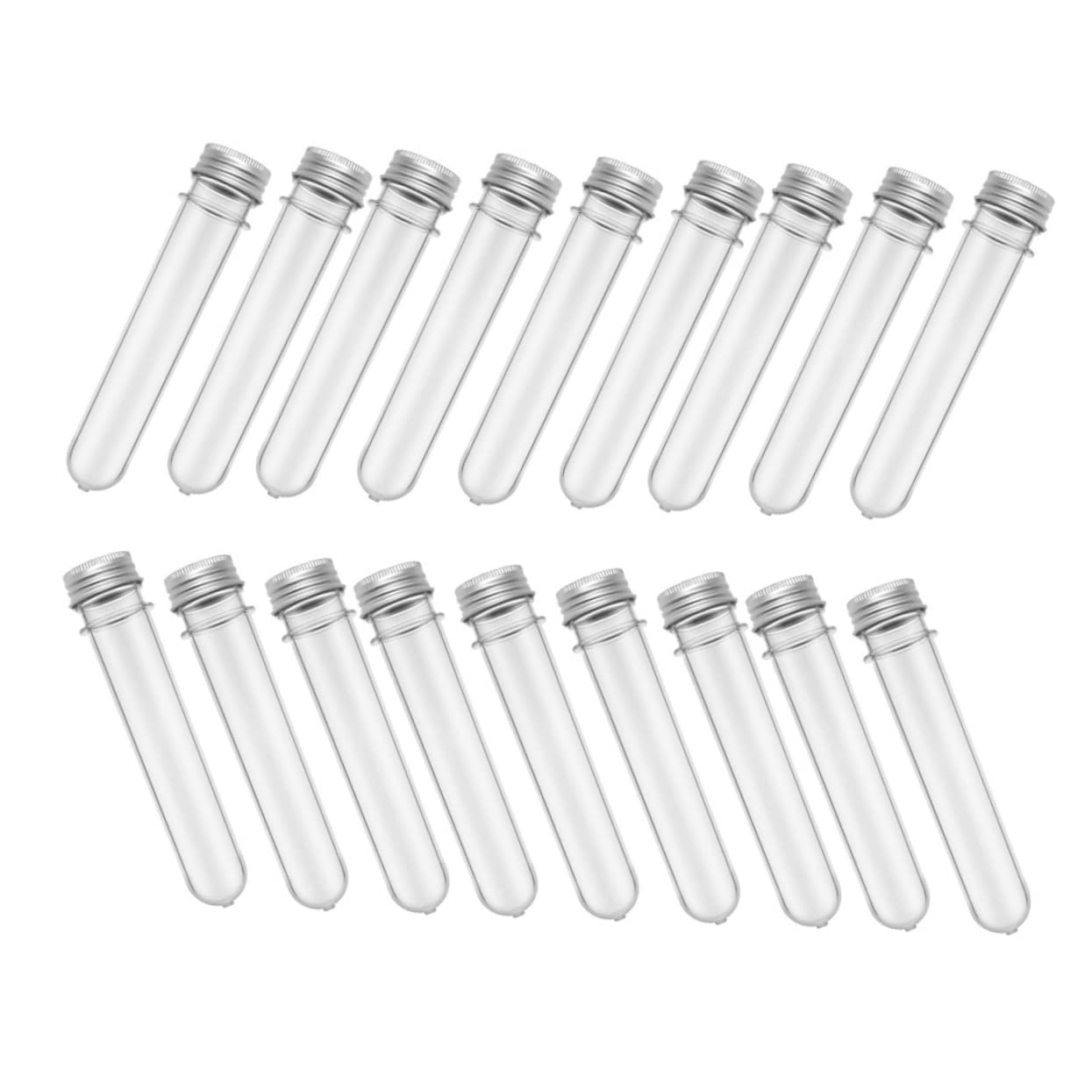 50pcs Tube Bottles Caps Candy Tube Storage Eco-Friendly for Bath Salt Face Mask Handmade Goods