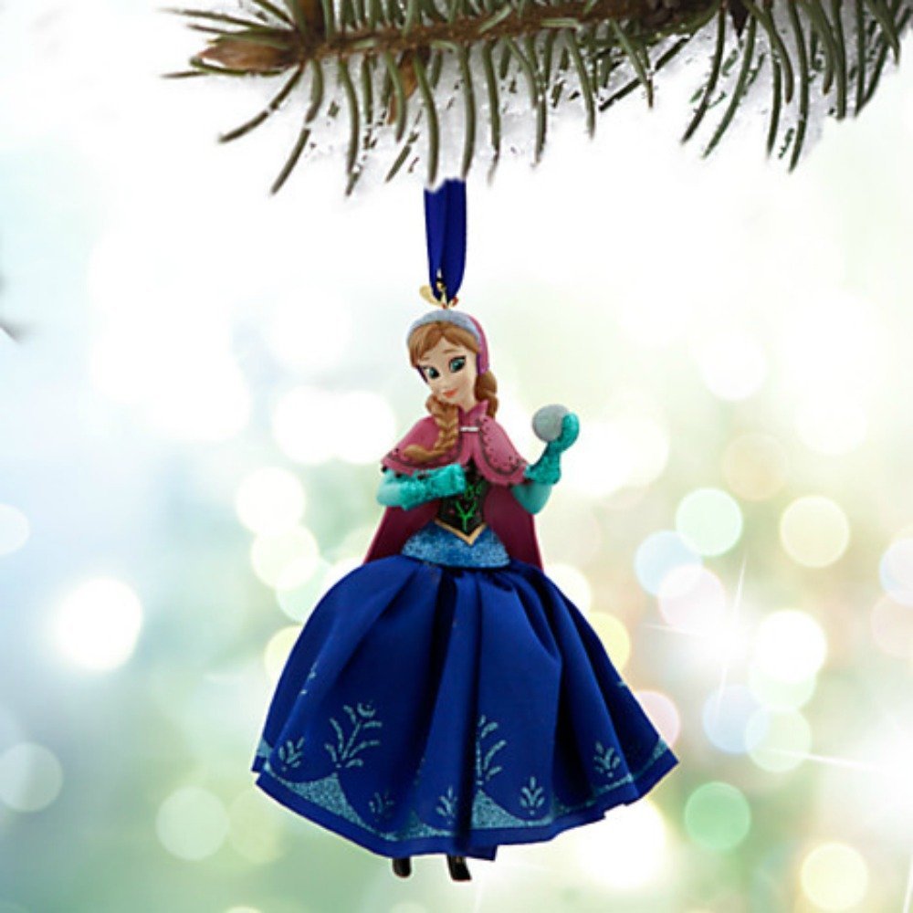 Disney Anna Frozen Sketchbook Ornament déco noël chambre enfant