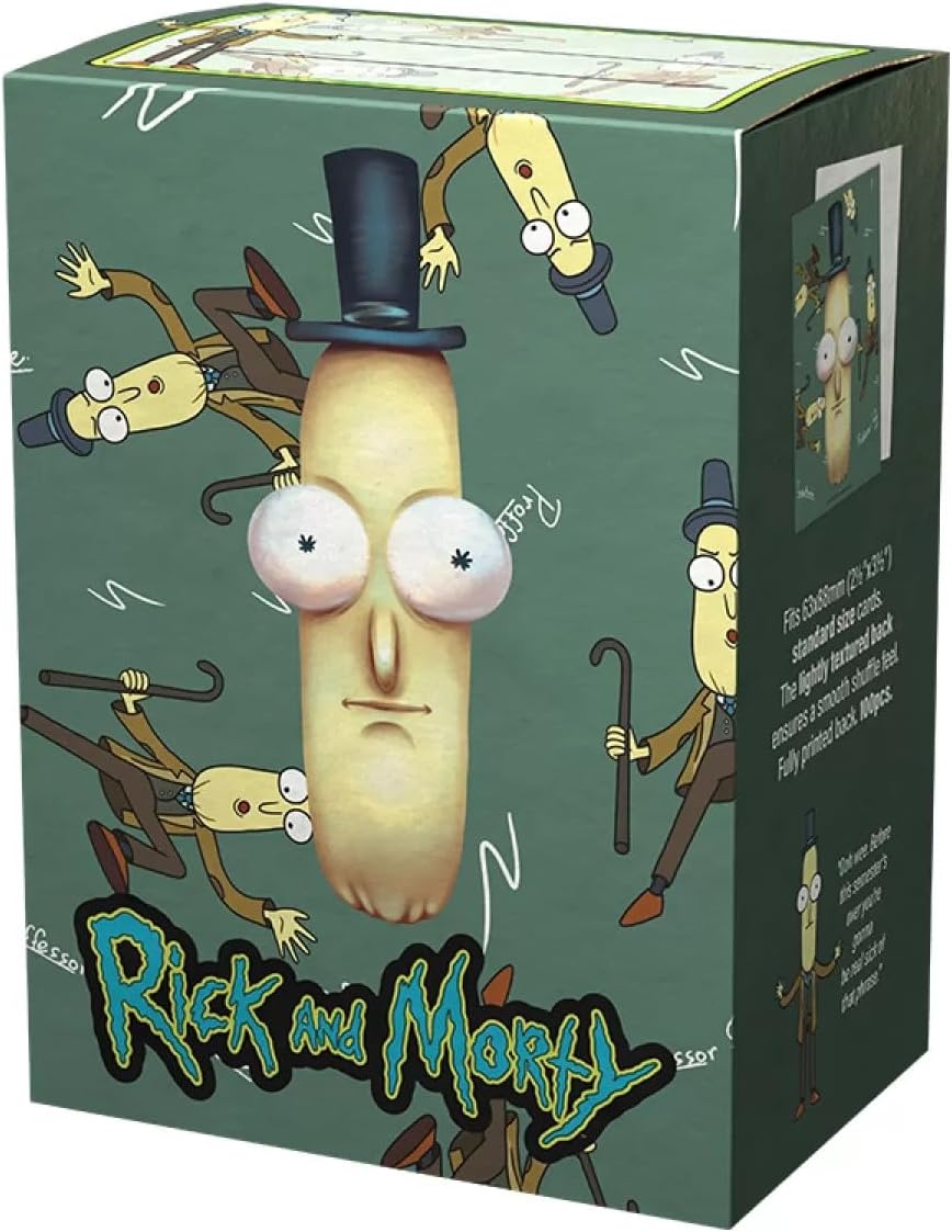 Arcane TinmenApS ART16075 Dragon Shield:Classic Brushed Art: Rick & Morty - Mr. Poopy Butthole (100)