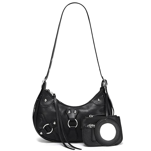 CATMICOO Y2K Purse for Women Punk Style Shoulder Bag Small Crossbody Purse