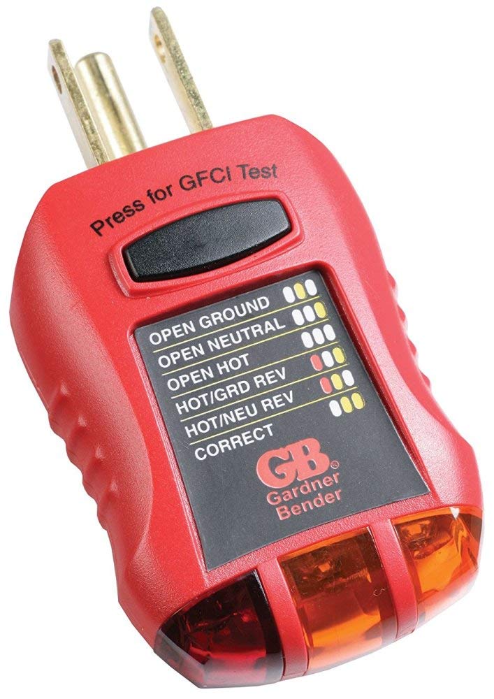 Amazon.com: GB Gardner Bender GFI-3501 GFCI Outlet Tester