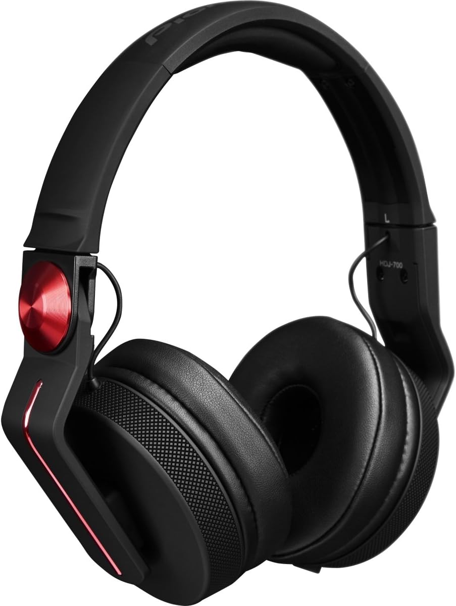 Pioneer hdj-700-r Professional Dynamic DJ Headphones (Red) Pioneer hdj-700-r Professional Dynamic DJ Headphones (Red)