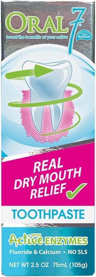 Dry Mouth Moisturizing Toothpaste Containing Enzymes, 2.5oz