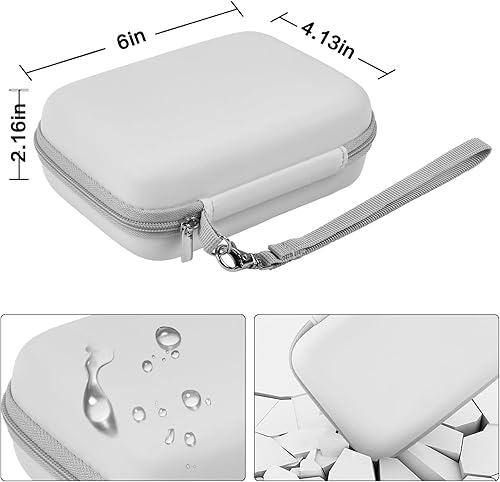 Miniatura 5 de Comecase Funda compatible con Nelko P21para máquina etiquetadora Phomemo D30 D35, para JADENS D11para SUPVAN Mini etiquetadora, almacenamiento para